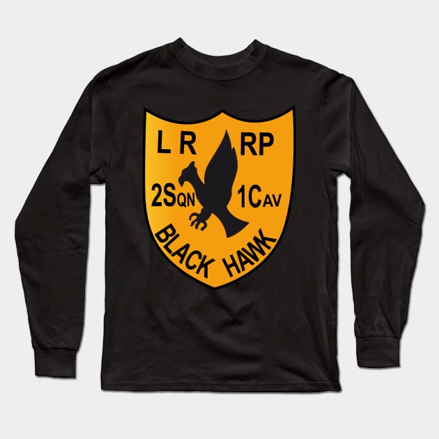 2nd Squadron, 1st Cav Regt  LRRP - Black Hawk Long Sleeve T-Shirt by twix123844